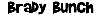 Font Name is Brady Bunch