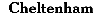 Font Name is Cheltenham