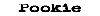Font Name is Pookie