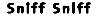 Font Name is Sniff